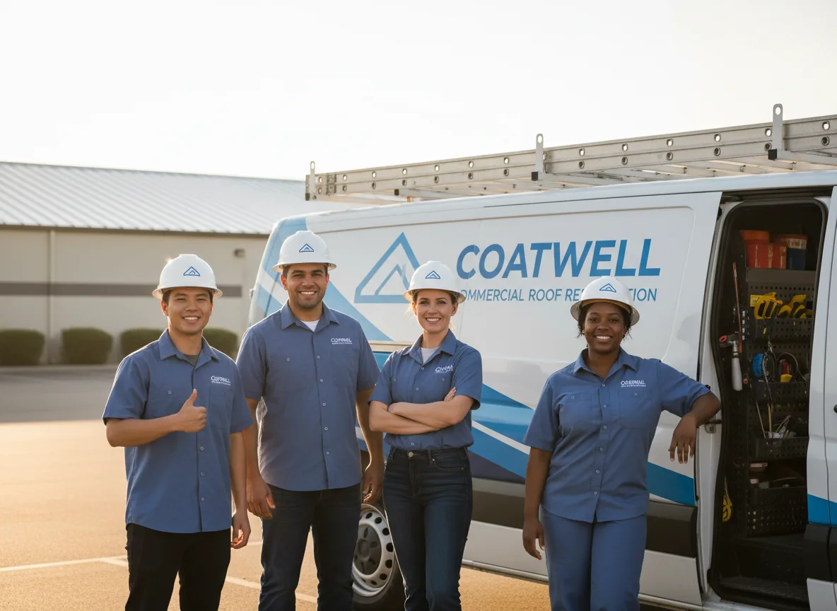 Commercial roof coating company in Lake Crystal, MN